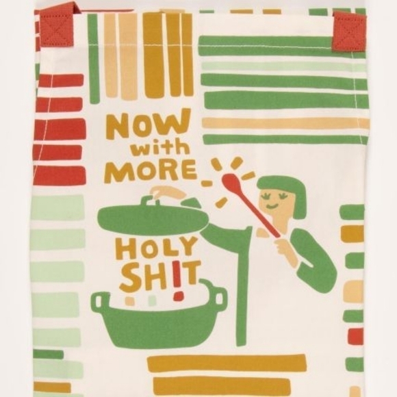 Apron--NOW With More Holy Sh*t--Blue Q - Picture 2 of 7